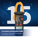 ST184 Digital Clamp Meter Multimeter AC/DC Voltage Current Tester (Yellow)