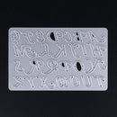 Letter Cutting Die Cuts Metal Die cutting Dies In Scrapbooking