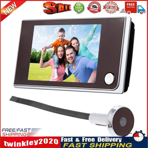 3.5 inch LCD 120 Degree Peephole Viewer Digital Electronic Door Camera Newly