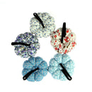 Storage Needle Holder Elastic Wrist Strap Pumpkin Shap Sewing Pin Cushion