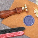 Alphabet Letters Wax Sealing Stamp Head Round Copper Stamps Craft Decor (Z)