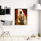 Women Singer Wear Dress Frameless Digital Paint Hand Painted Oil Picture Deco