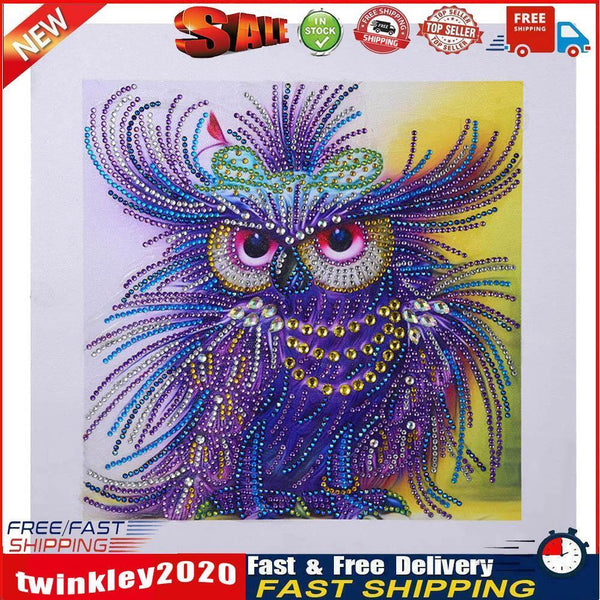 5D DIY Special Shaped Diamond Painting Bird Animal Cross Stitch Embroidery Newly