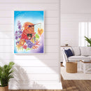 5D DIY Lark Partial Special Shape Drill Diamond Painting Picture (YX308) Newly