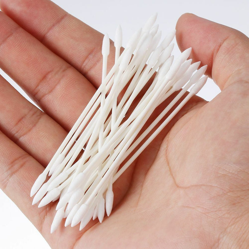 Earphone Cotton Disposable Stick Cleanroon Use Dust Free Cleaning Swab Tool