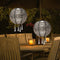 Solar Sequin Projection Lantern Outdoor Waterproof Yard Decor (Warm Light)