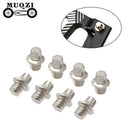 MUQZI 50pcs Mountain Road Bike Pedal Anti-Skid Screw Set w/ Offset Spanner Newly