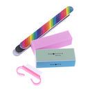 Manicure Useful Buffer Blocks Cleaning Brush Nail Art Tools Sanding Files