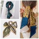 Hair Scrunchies Hair Scarf Floral Ribbon Headband Hair Ribbon Hairband Scarf