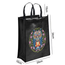 Diamond Painting Tote Bag Kit Luminous Halloween DIY Heat Press Eco Shoppin