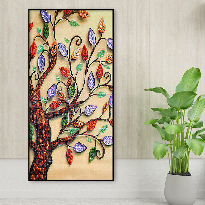 Leaves 5D Diamond Painting DIY Partial Drill Rhinestone Picture Home Decor Gifts