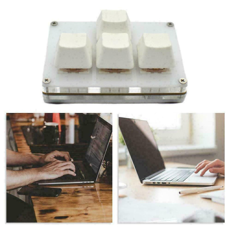 4-key Mini Keyboard Function Key For DIY Custom Shortcuts C8V7 Best Keypad W1M4