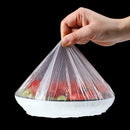 100PCS Disposable Food Cover Plastic Wrap Elastic Kitchen Lids For Fruit L8T8
