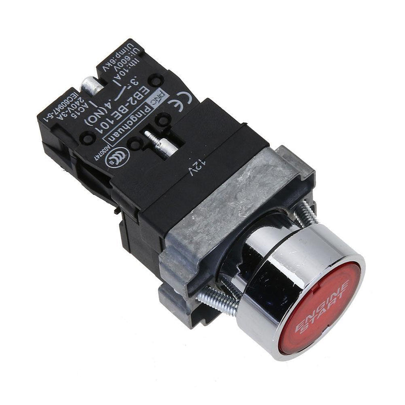 12V 10A LED Car Motor Power Start Starter Push Button Switch Car Styling Car