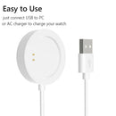 USB Cable Charging Dock for OnePlus Watch Magnetic Charger Holder (White) Newly