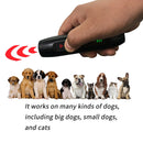 Ultrasonic Bark Deterrents with LED Flashlight Plastic Dog Training Pet Produ