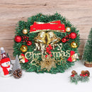 Bow-knot Christmas Decorations Wall Hanging Garland Ornament Christmas Wreath