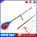 Mini Ice Fishing Rod with Pole Tip Outdoor Winter Fish Tackle (Blue 100mm)