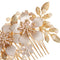 Wedding Party Crystal Bridal Clips Flower Hair Pin  Hair Combs Bridesmaid Tiara