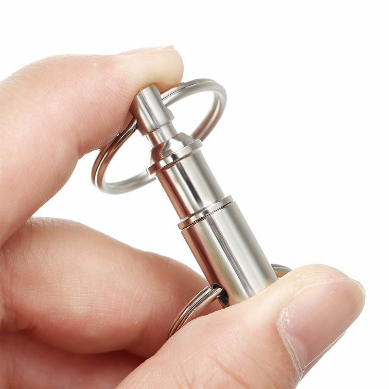 Disassemble Removable Separable Keychain Key Ring Separate Child-mother Buckle
