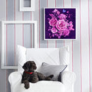 5D DIY Diamond Painting Kits Rose Full Round Diamond Picture Wall Decoration
