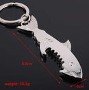 Husband Metal Key Chain Fish Bottle Opener Shark Bottle Opener Multi-Function