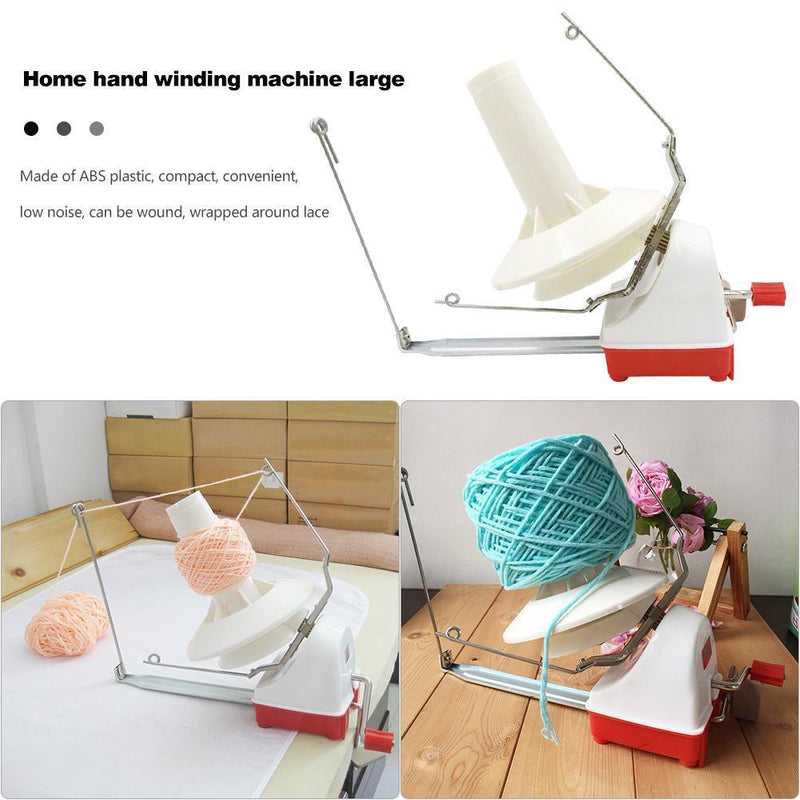 Household Swift Yarn Fiber String Ball Wool Hand Operated Winder Holder Machine