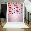 Alloyseed Heart Pattern Photography Background Art Fabric Photo Props Studio
