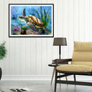 Sea Turtle 5D DIY Full Drill Square Diamond Painting Embroidery Craft Kit Dec