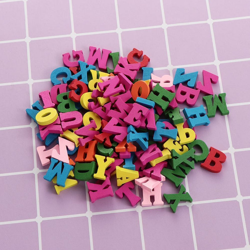 DIY Card Making Home Wooden Letters Alphabet Scrapbooking Wall Decorative