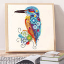 5D Partial Special Shaped Diamond Painting Hummingbird Poster Kit (UP262) Newly