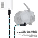 Power Cable Portable Charging Cord Cable Lightweight for DJI FPV Avata Goggles 2