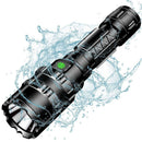 Alloy Powerful Torch USB Rechargeable LED Strong Light Flashlight Super Bright