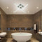 LED Ceiling Lamp 85-265V Forked Shaped Curved Modern Lamp (Cold White 4LED)