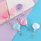 Exhibition Chest Cards Key Ring Lanyards Retractable Shell Shape Badge Holder