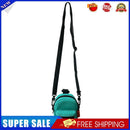 Nylon Crossbody Bag Men Women Street Hip Hop Zip Small Phone Packs (Green)