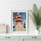 Frameless Oil Paint By Numbers Gnome DIY Canvas Picture Craft for Home