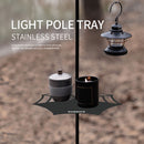 Portable Camping Light Pole & Spider Web Table Top Light Stand for Outdoor