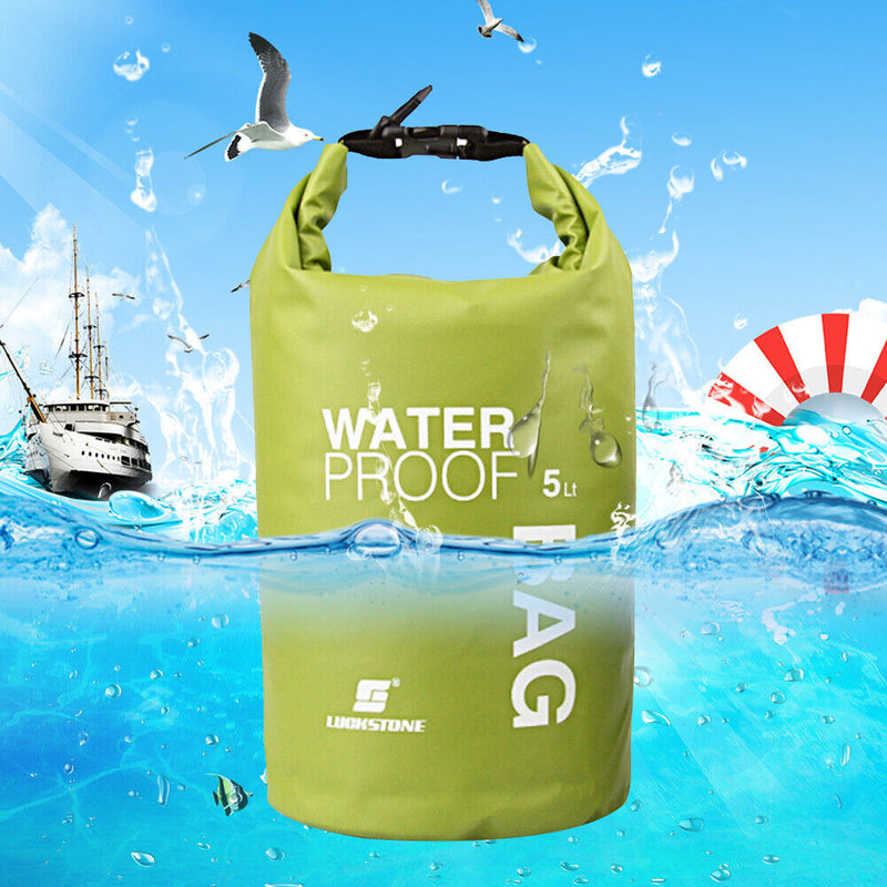 Swimming Bag Portable Waterproof Dry Sack Storage for Camping Hiking Boatin