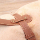 High- end Picnic Blanket Strap Brown PU Leather Yoga Lugage Sale Strap Mat F5M2