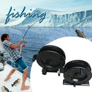 Plastic Winter Ice Fishing Reels Durable Fly Fish Reel Throwing Wheel (6cm)