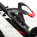 Bicycle Water Bottle Holder Road Bike Fiber Glass Drink Kettle Cage (Red)