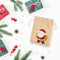 5D DIY Diamond Painting Cartoon Merry Christmas Drawstring Candy Bag Handmade