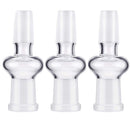 Glassware 18mm Banger Glass Adapter Glass Tube Adapter 14mm Male Bowl Lab Glass