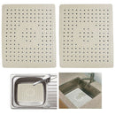 Durable Non-Slip Tableware Protector Sink Strainer Rubber Sink Mat Drain Mats