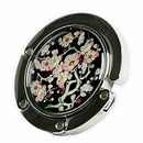 Plum Flower Pattern Folding Bag Purse Alloy Handbag Hook Hol H4S0 V5Z7 C7Z5 K9H6
