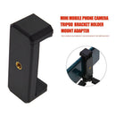 Smartphone Clip Holder 360 Adapter Vertical Bracket Universal Tripod Phone Stand