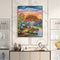 Quirky Tree Hut Oil Paint By Numbers Kit Frameless Drawing Picture Wall Decor