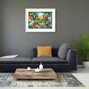 5D DIY Full Drill Diamond Painting Animal Embroidery Mosaic Needlework Decor