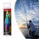 Luminous Squid Jig Fishing Wood Shrimp Lure 10cm Cuttlefish Bait (Style 8) Newly